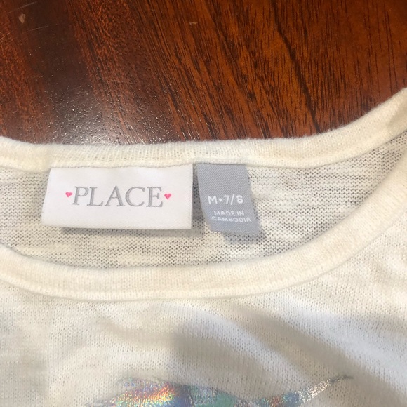 Children’s place‎ girl faux vest and long sleeve top size medium - Picture 4 of 5